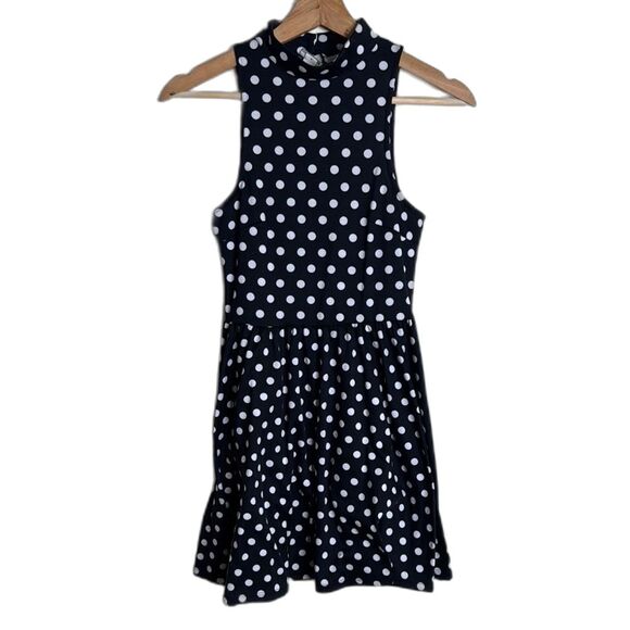 Charlotte Russe mini polka dot dress size XS cute - Picture 1 of 9